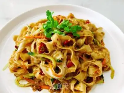 Make Sour spicy noodles step 10