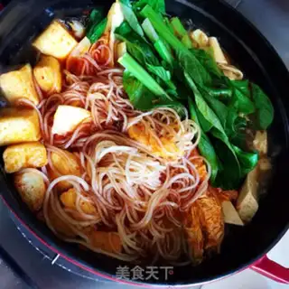Make Spicy tofu powder step 7