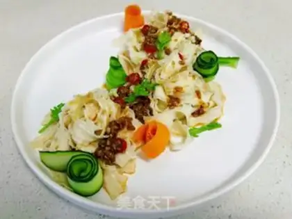Make Sour spicy noodles step 13