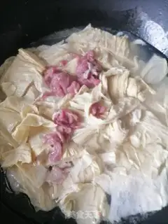 Make Tofu skin step 4