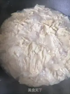 Make Tofu skin step 5