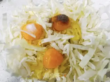 Make Egg buns step 2
