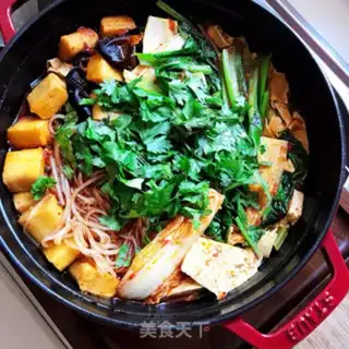 Make Spicy tofu powder step 9