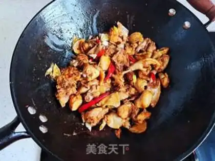 Make Homemade potato chicken step 8
