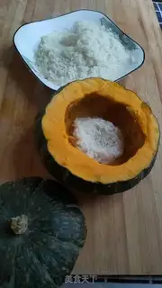 Make Pumpkin rice step 2