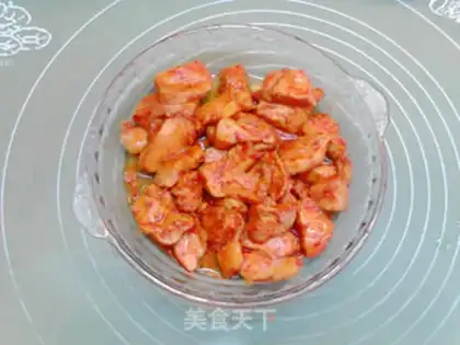Make Hot chicken, naked wheat pizza step 8