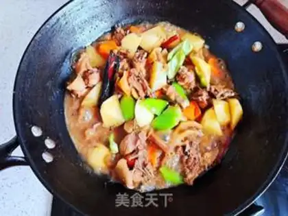 Make Homemade potato chicken step 11