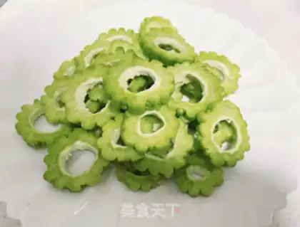 Make A cold, bitter melon step 2