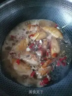Make Red chicken wings step 7
