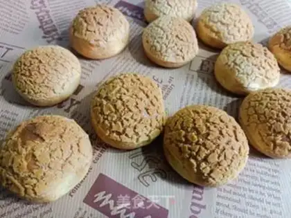 Make Cream cream puff step 19