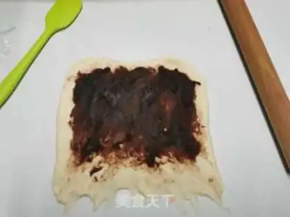 Make Red bean toast step 5