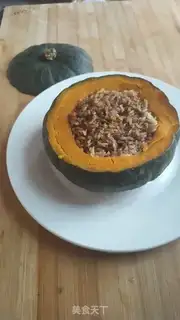 Make Pumpkin rice step 7
