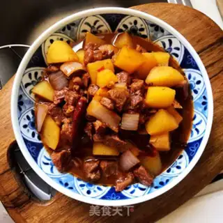 Make Beef stew potatoes step 12