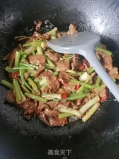 Make Celery beef step 6