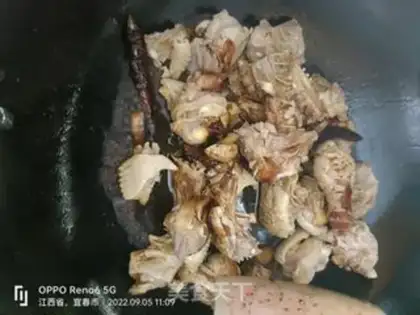 Make Cream chicken step 6