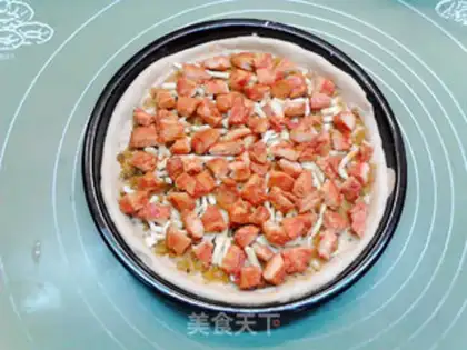 Make Hot chicken, naked wheat pizza step 16
