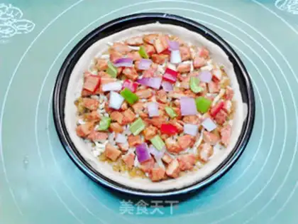 Make Hot chicken, naked wheat pizza step 17