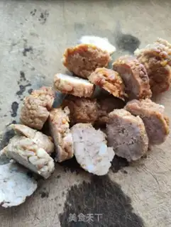 Make Meatball silk melon egg soup step 0