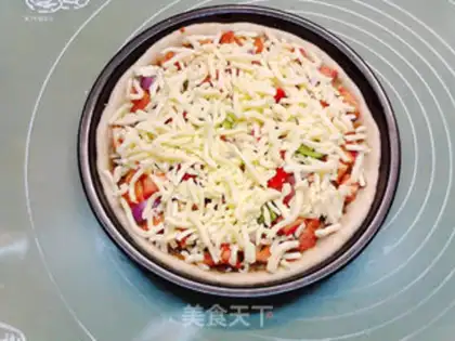 Make Hot chicken, naked wheat pizza step 18