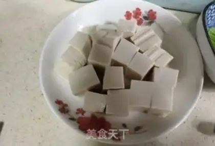 Make Tofu soup step 0