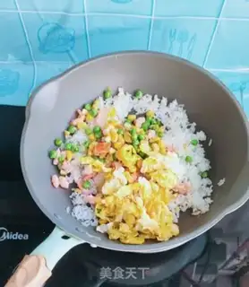 Make Corn rice step 5