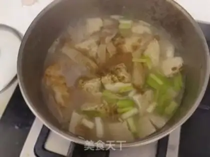 Make Tofu soup step 5
