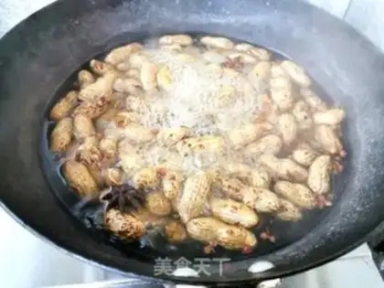 Make Cook peanuts step 4