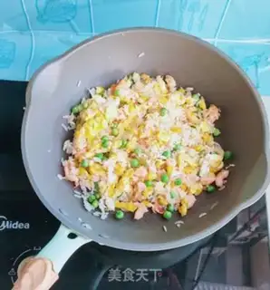 Make Corn rice step 8