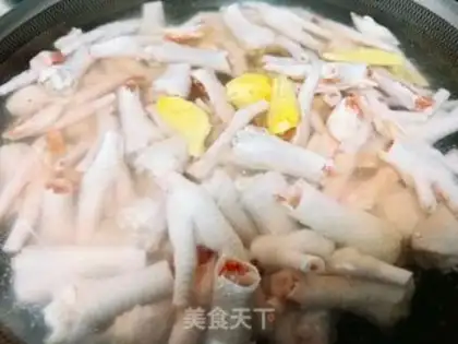 Make Sour lemon chicken claws step 3