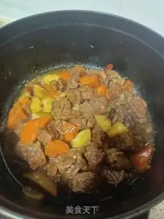Make Cow ribs for potato carrots step 10