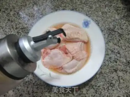 Make Chicken wings with quail eggs step 1