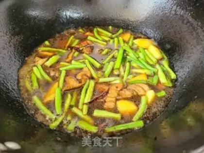 Make Bean bean noodle step 7