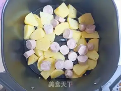 Make Potato sausage step 4