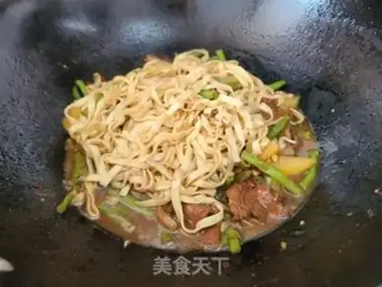 Make Bean bean noodle step 9