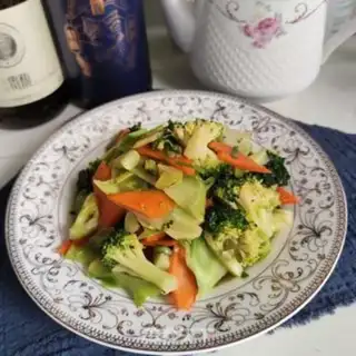Make Carrot and broccoli step 6