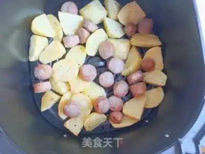 Make Potato sausage step 5