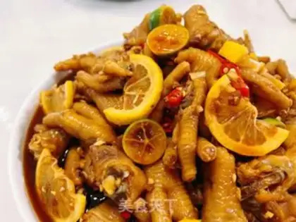 Make Sour lemon chicken claws step 15