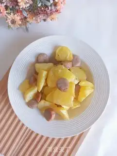 Make Potato sausage step 7