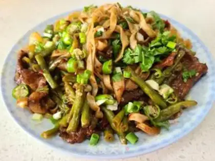 Make Bean bean noodle step 12