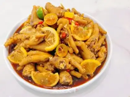 Make Sour lemon chicken claws step 17