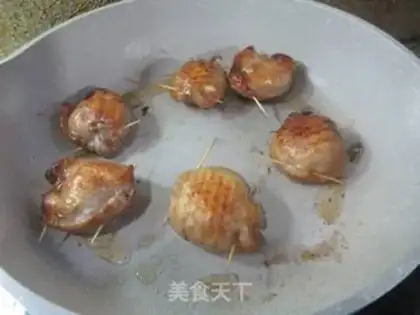 Make Chicken wings with quail eggs step 7