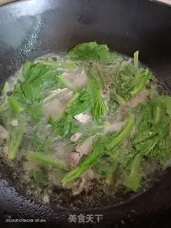 Make Skinny pork liver soup step 2