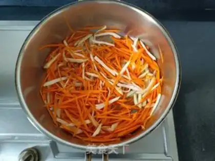 Make Vegetable fish fragrance step 5