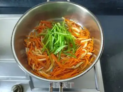 Make Vegetable fish fragrance step 6
