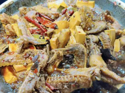 Make Pork wings and chicken claws step 7