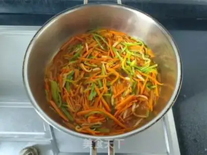Make Vegetable fish fragrance step 9
