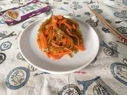 Make Vegetable fish fragrance step 10
