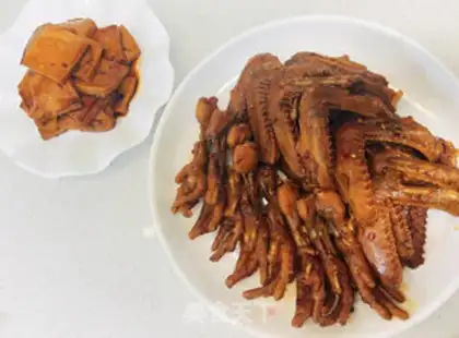 Make Pork wings and chicken claws step 10