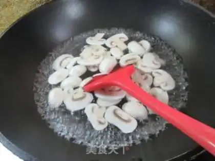 Make Mushrooms, Fried Peaches step 5