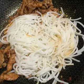 Make Hot rice powder step 7